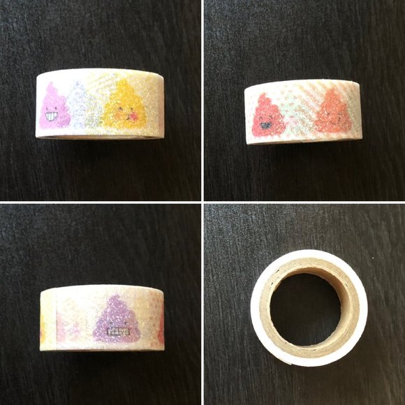 Rainbow Poop Emoji Washi Tape - Craft Smith - Picture 9 of 9